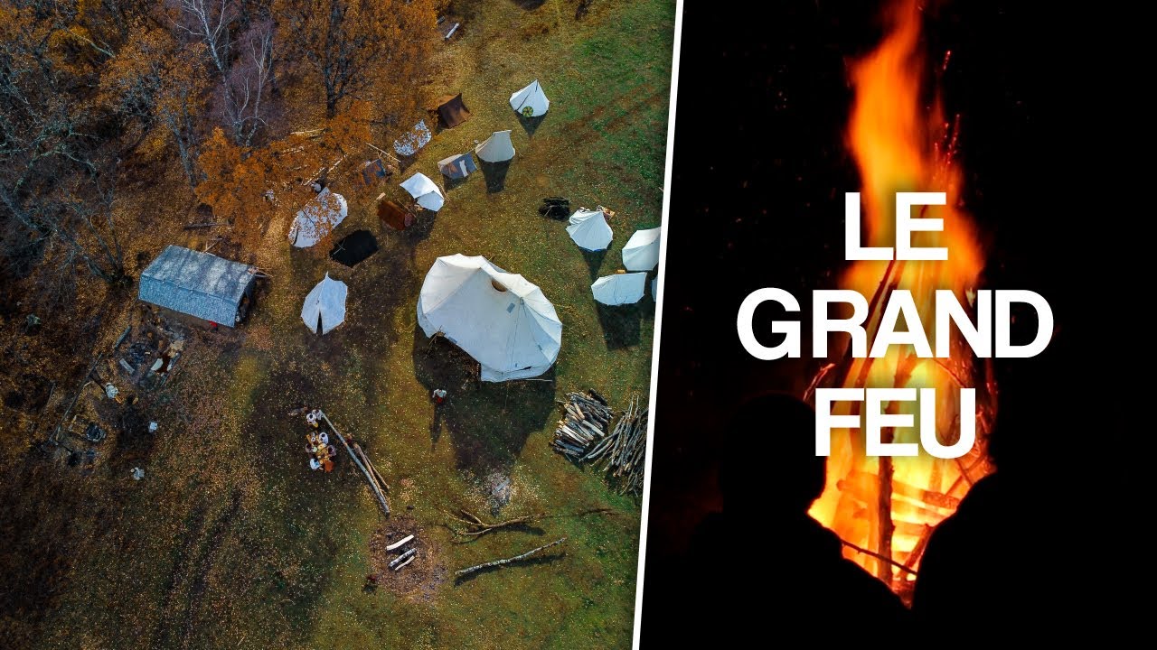 Célébrer le solstice d'hiver en montagne ? Camp viking dans les Pyrénées !