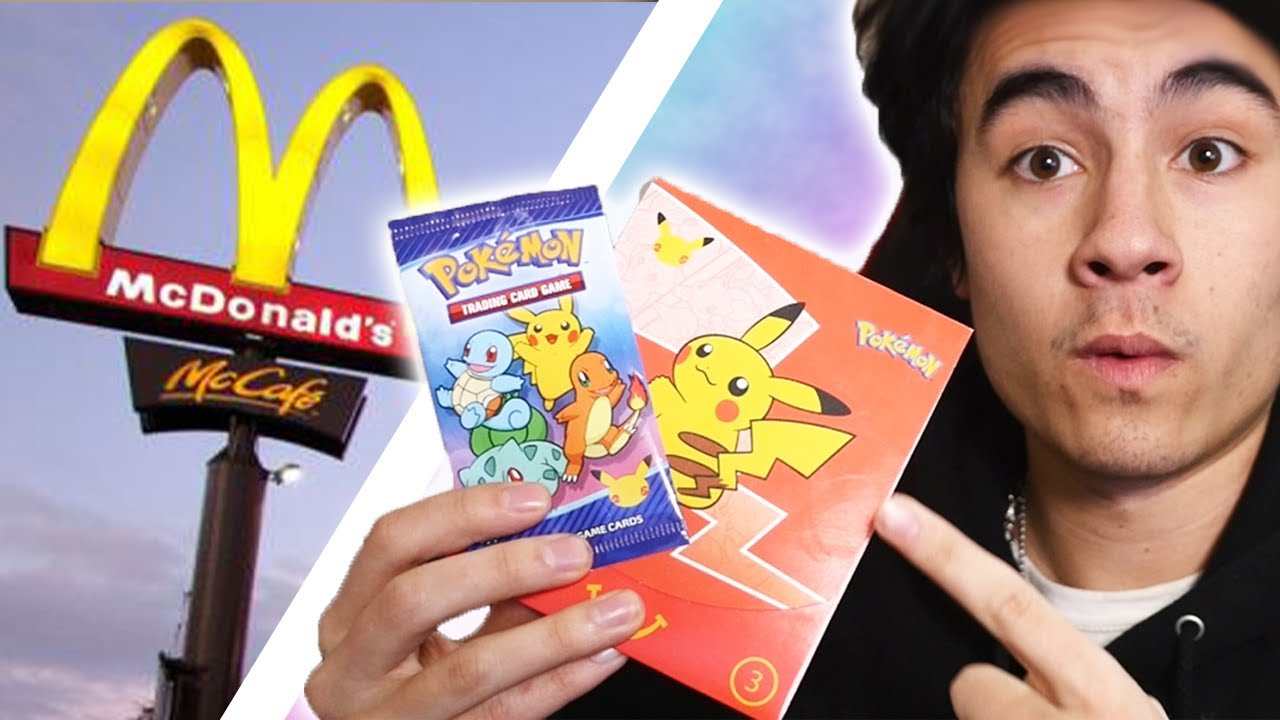 *NEW* Pokemon McDonald's Booster Packs! (2021)