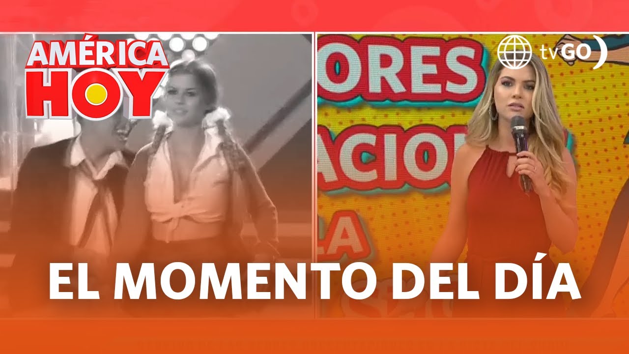 América Hoy: Brunella Horna casi llora al recordar su pasado en "El Gran Show" (HOY)