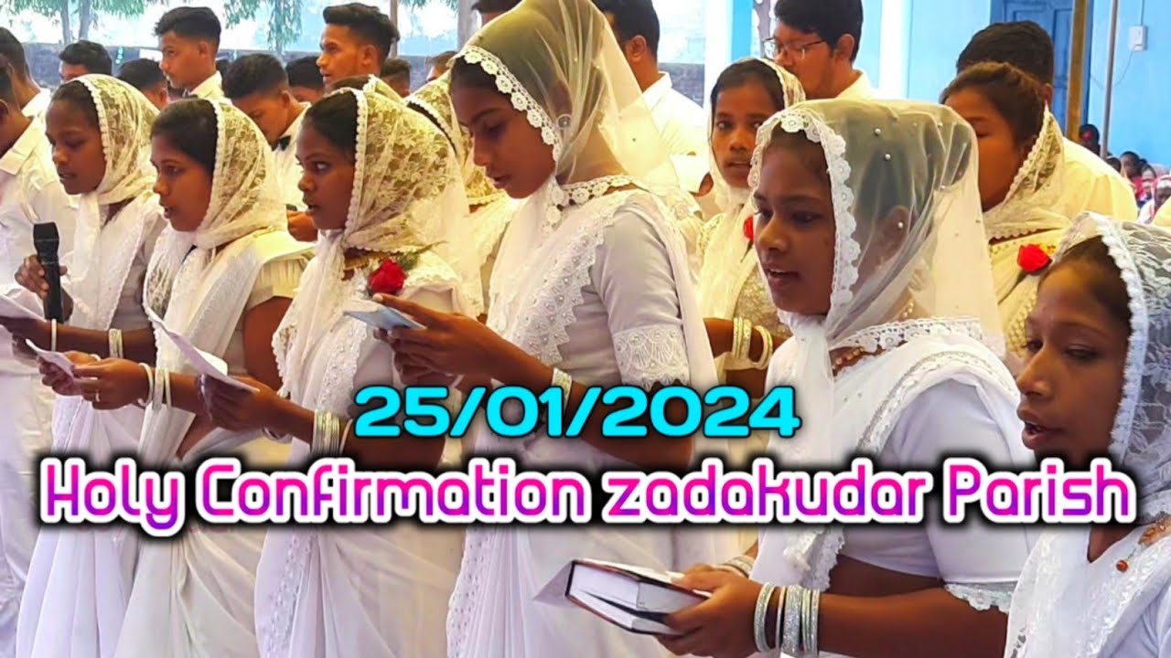 holy confirmation 2024//mundari song//gel church zadakudar parish @soyofficial3450