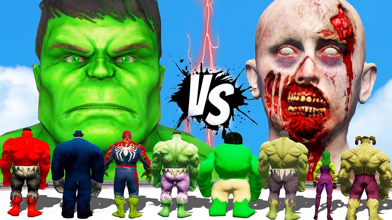 HULK ASSEMBLE: SUPERHEROES VS ANGRY SIREN HEAD | EPIC BATTLE