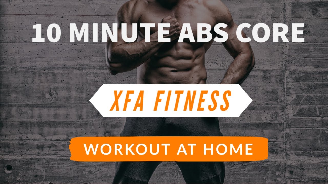 10-минутная тренировка для пресса и кора. XFA Fitness
