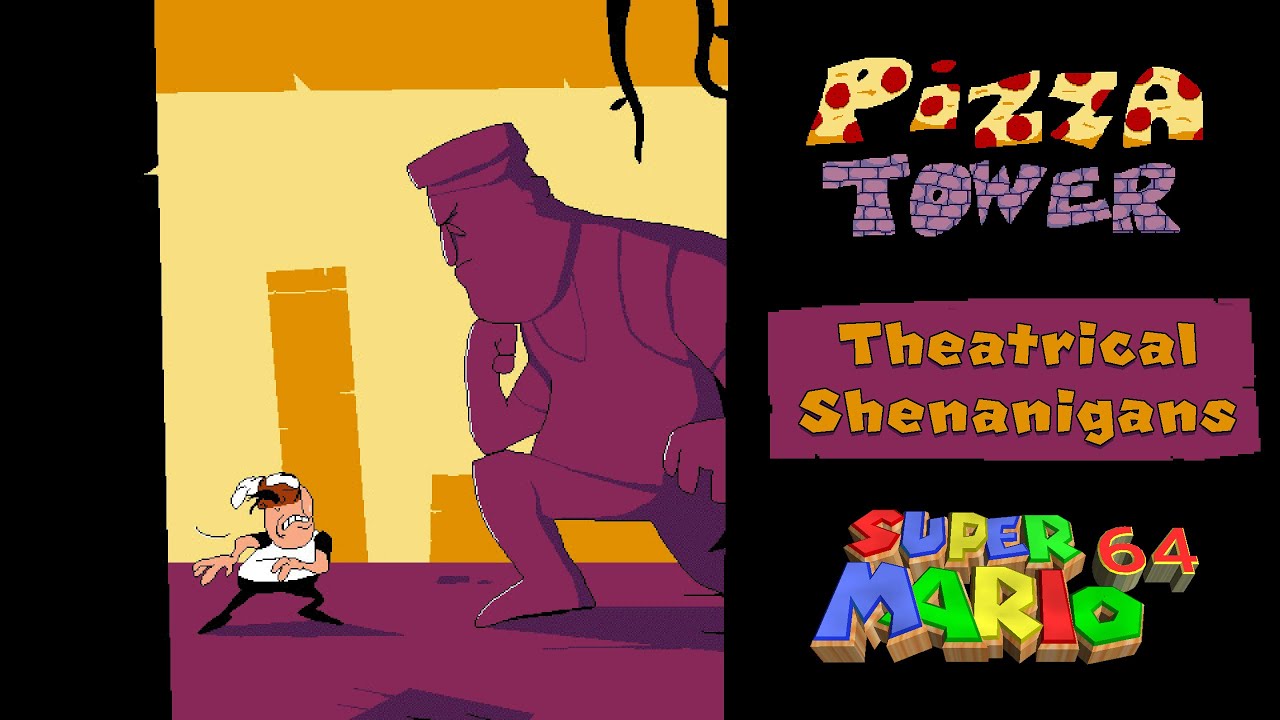 Pizza Tower - Theatrical Shenanigans (Ancient Cheese A) | SM64 Remix