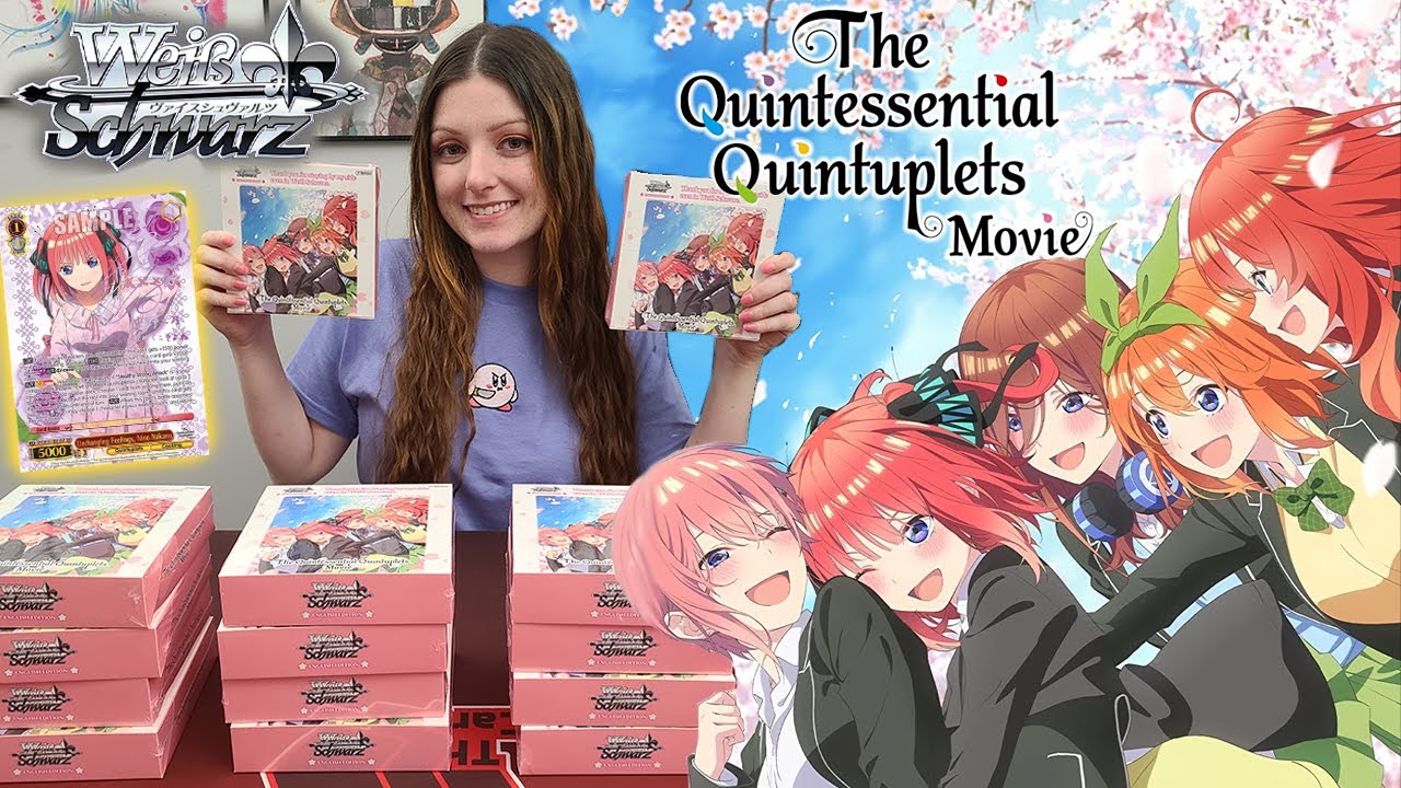 The Quintessential Quintuplets Movie - Weiss Schwarz Case Opening!
