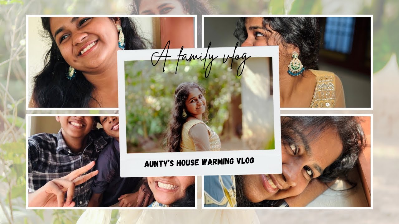 Aunty’s house warming 🏡Family vlog 