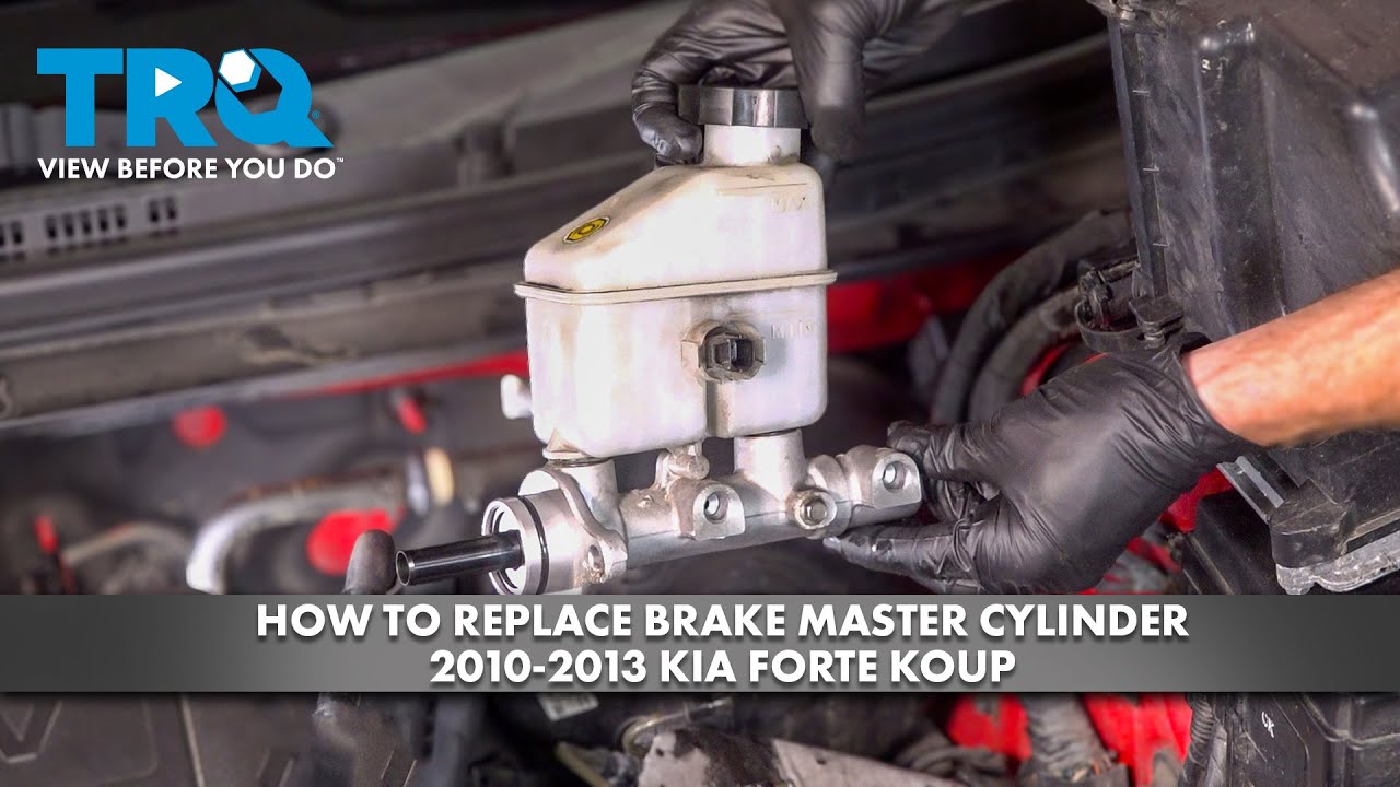 How to Replace Brake Master Cylinder 2010-2013 Kia Forte Koup