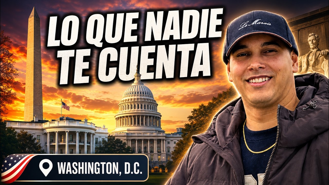 WASHINGTON DC: LOS DETALLES QUE NADIE TE CUENTA // ASI SE VE EL PODER Y LA HISTORIA