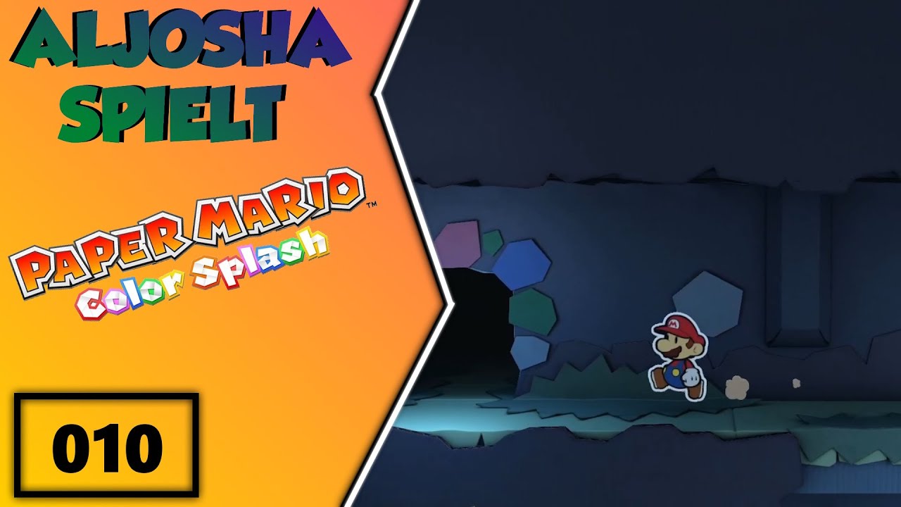Let's Play Paper Mario Color Splash 📃 #10: Tief unten in der Indigo-Grotte