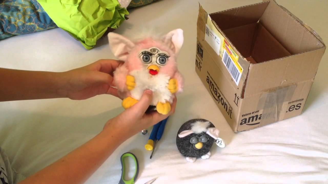 Unboxing Furby Fake Furbish