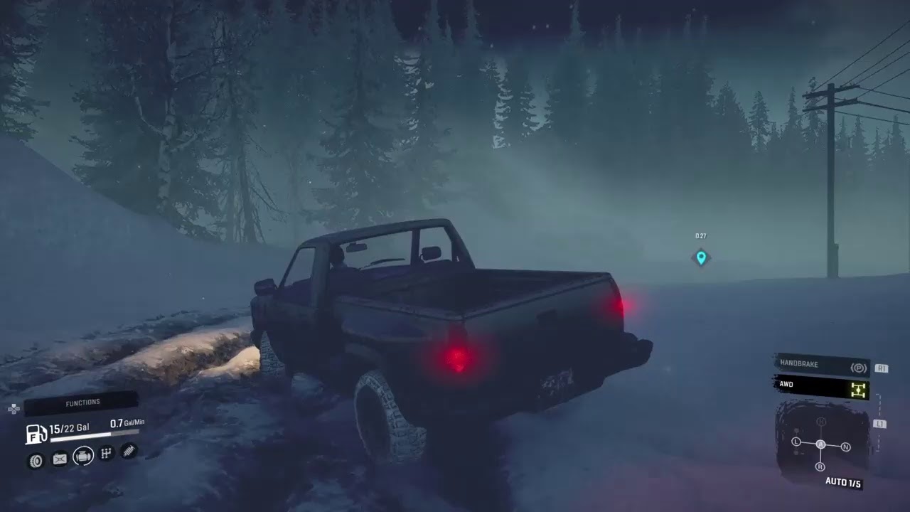 Snow runner smithville dam 1st garage location