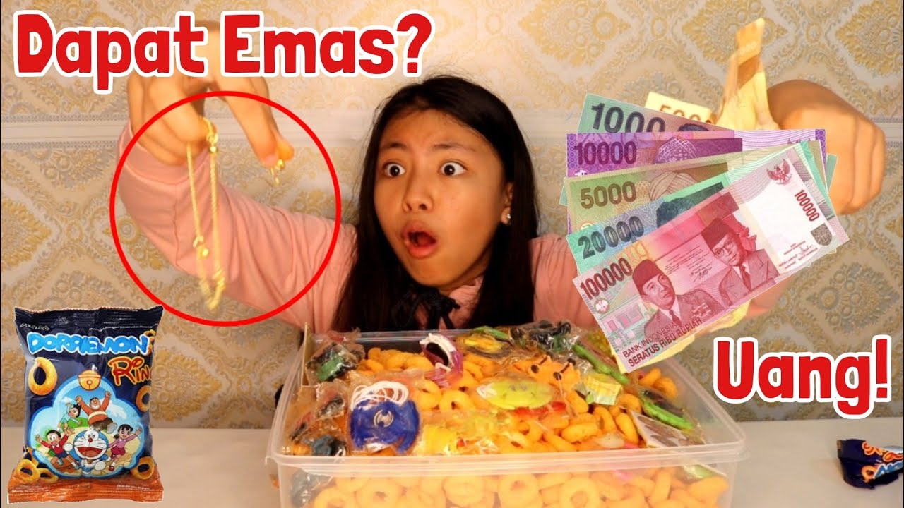 Dapat Emas dari Snack Berhadiah !! OMG otw Cek ke Toko Emas Langsung