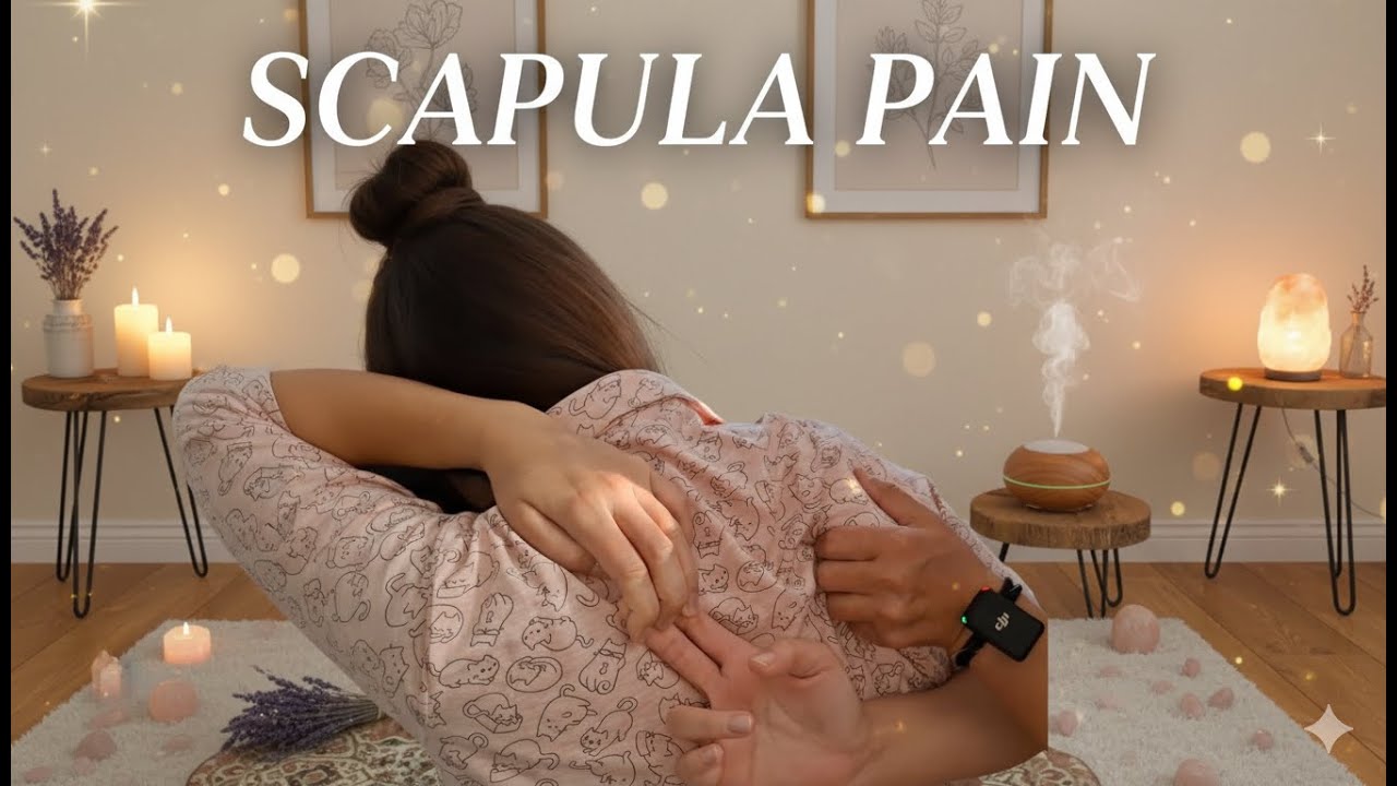 Deep Relaxation with Lady Anita: Scapula Stretching and Therapeutic Back Massage ASMR