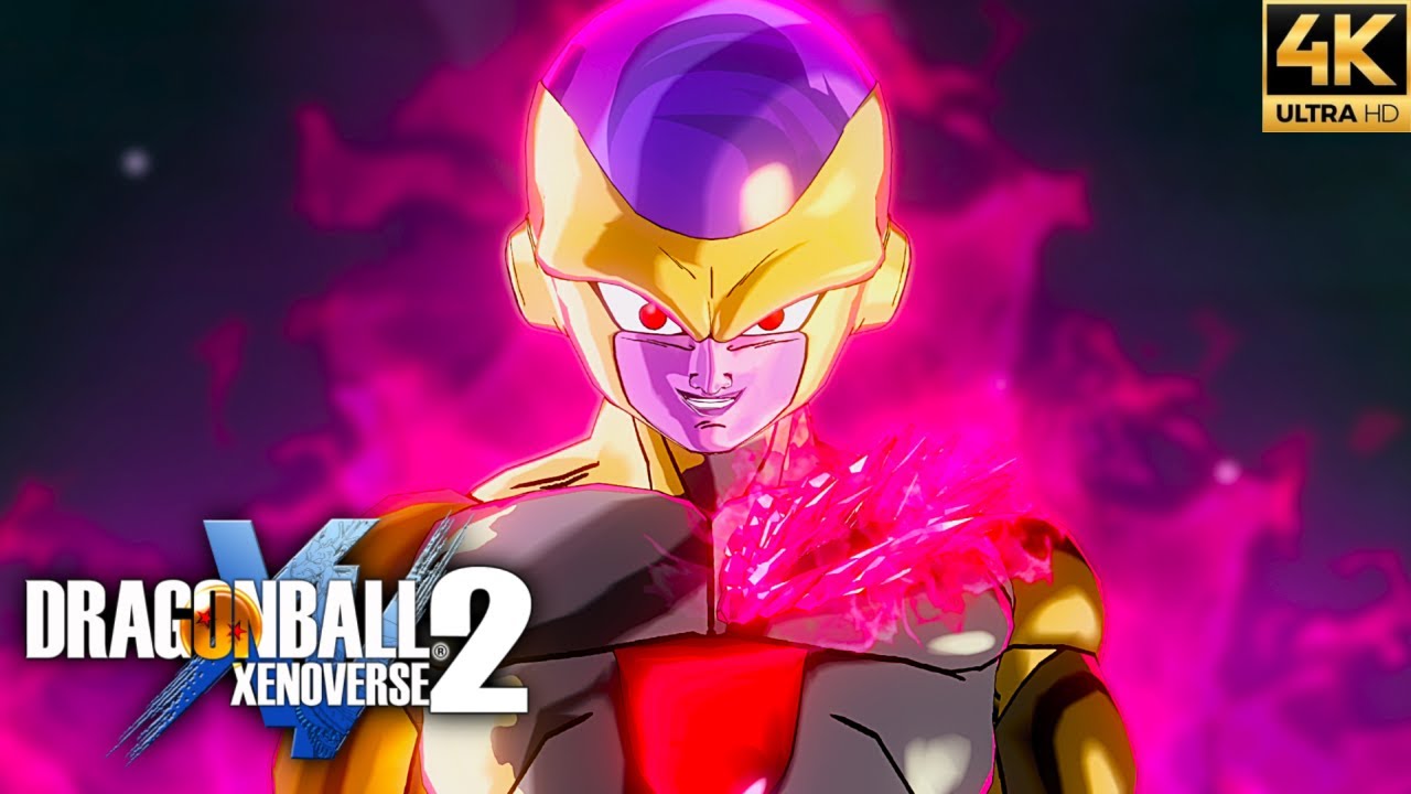 Dragon Ball Xenoverse 2 DLC 20 - USV Golden Frieza Full Gameplay Showcase (4K 60FPS)