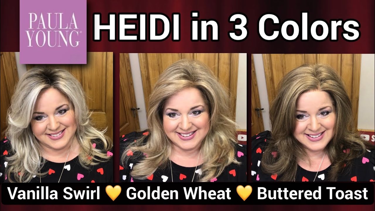 HEIDI from Paula Young in 3 Colors | How to Train Bangs Back | How to Style | Caring for Long Wigs