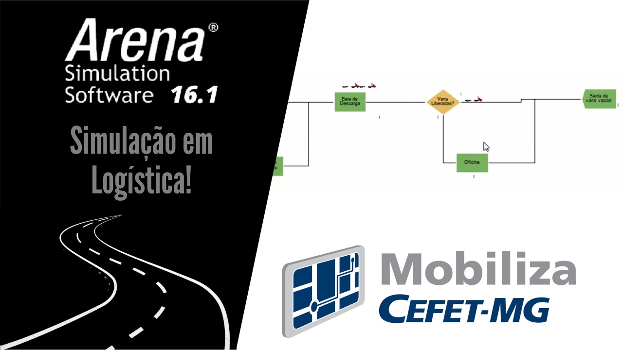 Arena - Simulação em Logística: Centro de Distribuição Urbana (CDU)