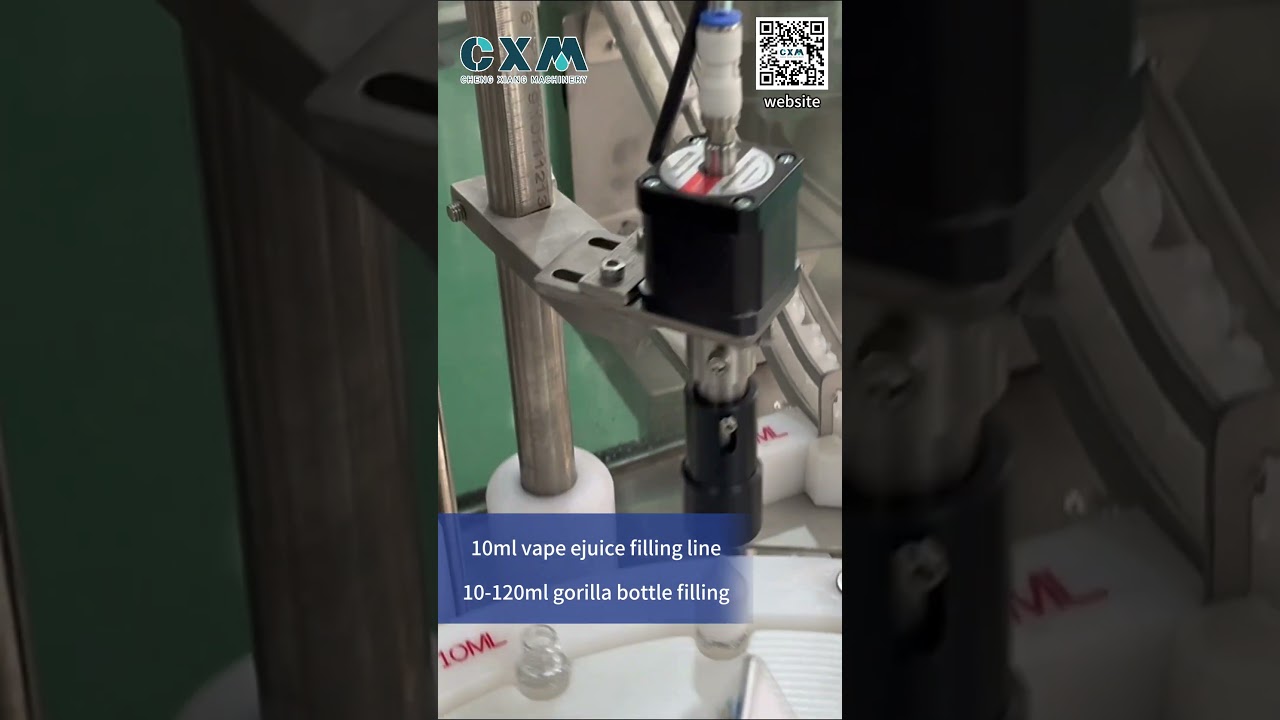 👉 How to Fill 10ml Vape E-juice Bottles Accurately？ #scheringbottlefillingmachine #labelingmachine