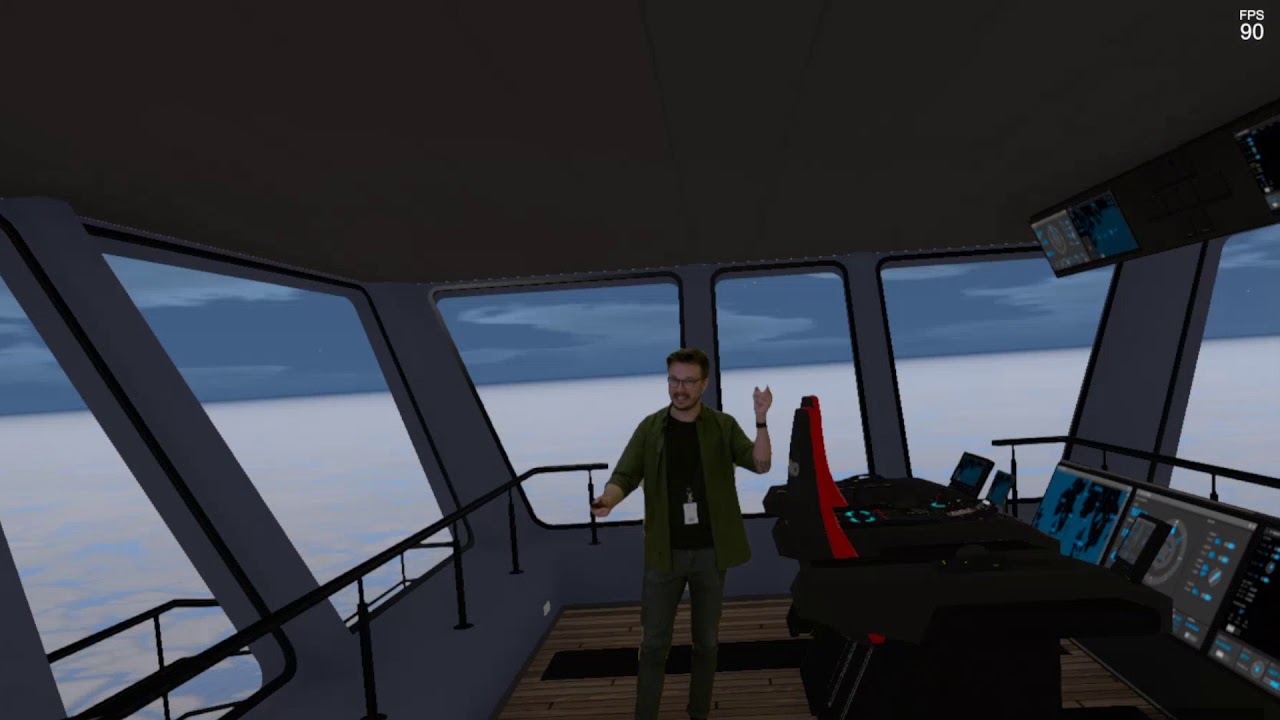 HoloCap for industrial VR simulator