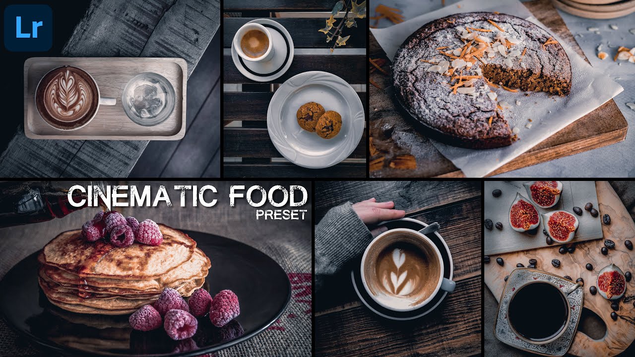 FOOD Preset - Lightroom Mobile Presets | Food Editing | Preset Food Lightroom | Dark Food Presets