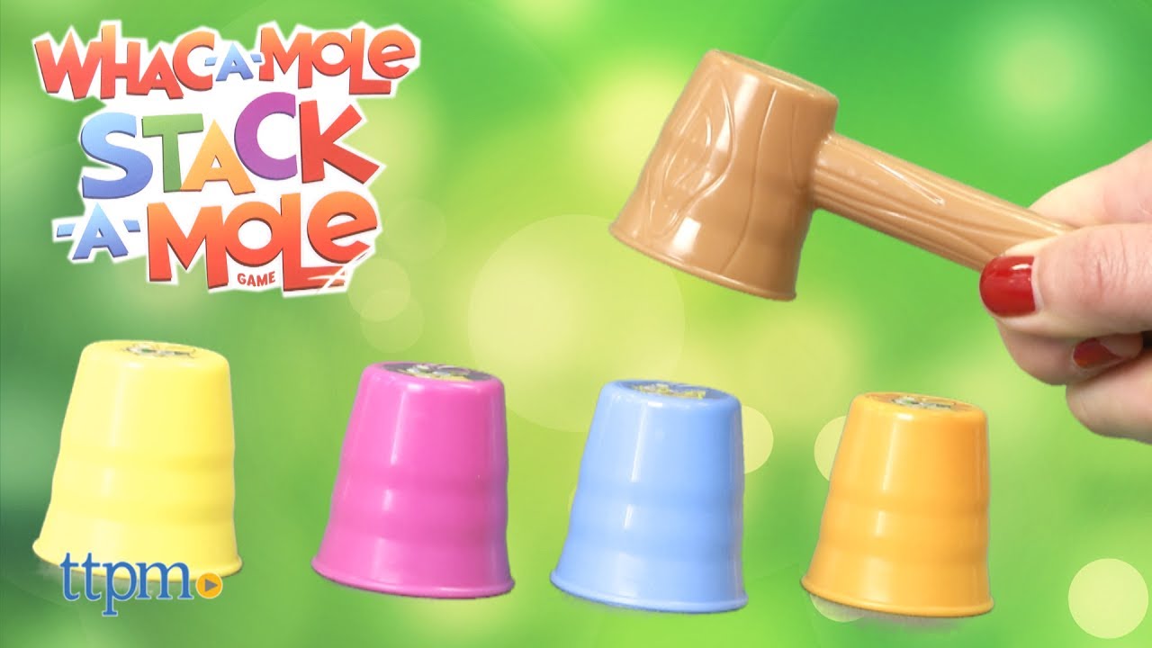 Whac-A-Mole Stack-A-Mole from Mattel