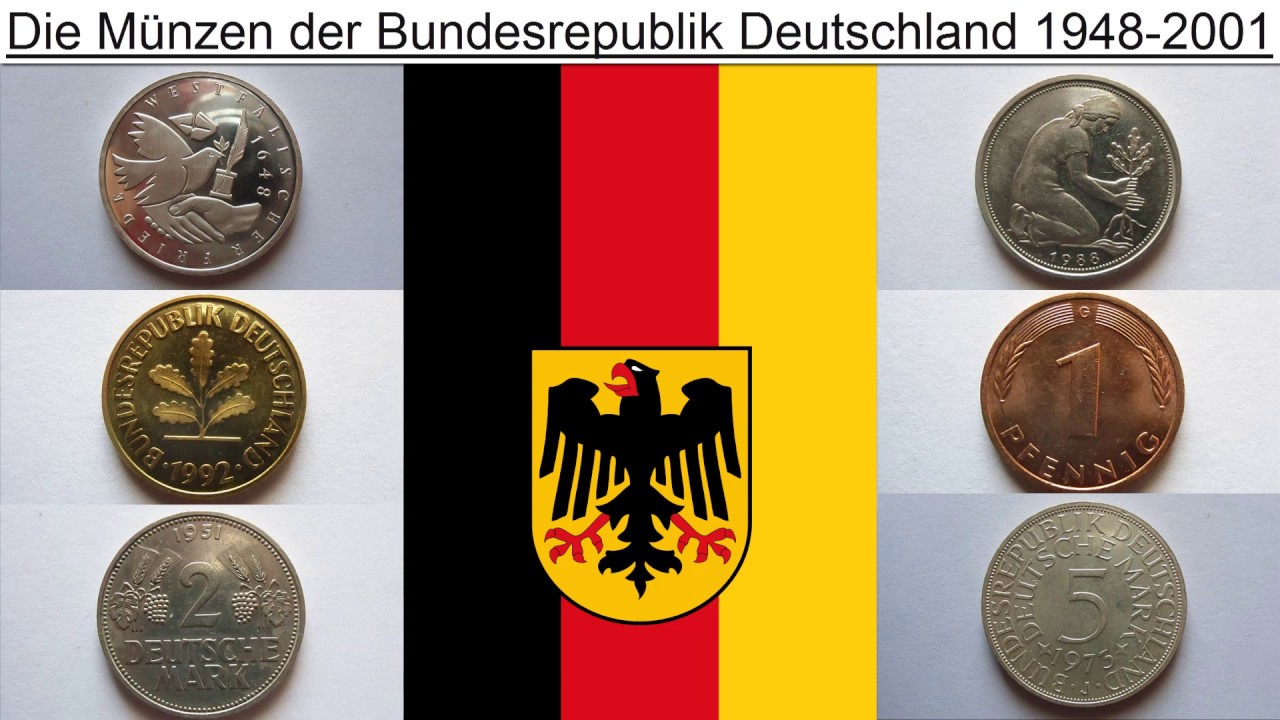 Die D-Mark Münzen der Bundesrepublik Deutschland 1948-2001