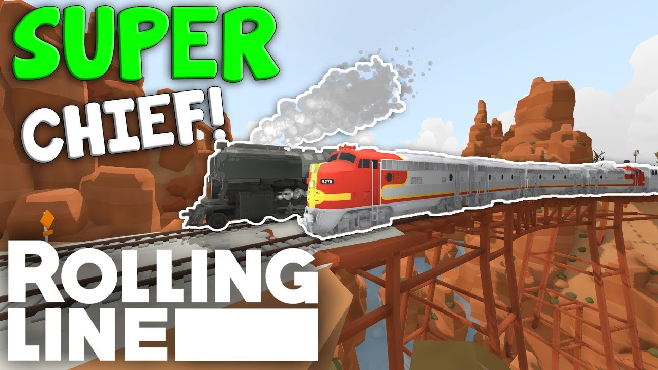СУПЕР ШЕФ! - Симулятор игрушечного поезда Rolling Line VR - Карта Санта-Фе