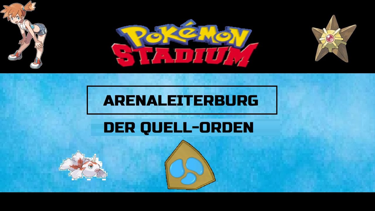 Pokemon Stadium Arenaleiterin Misty