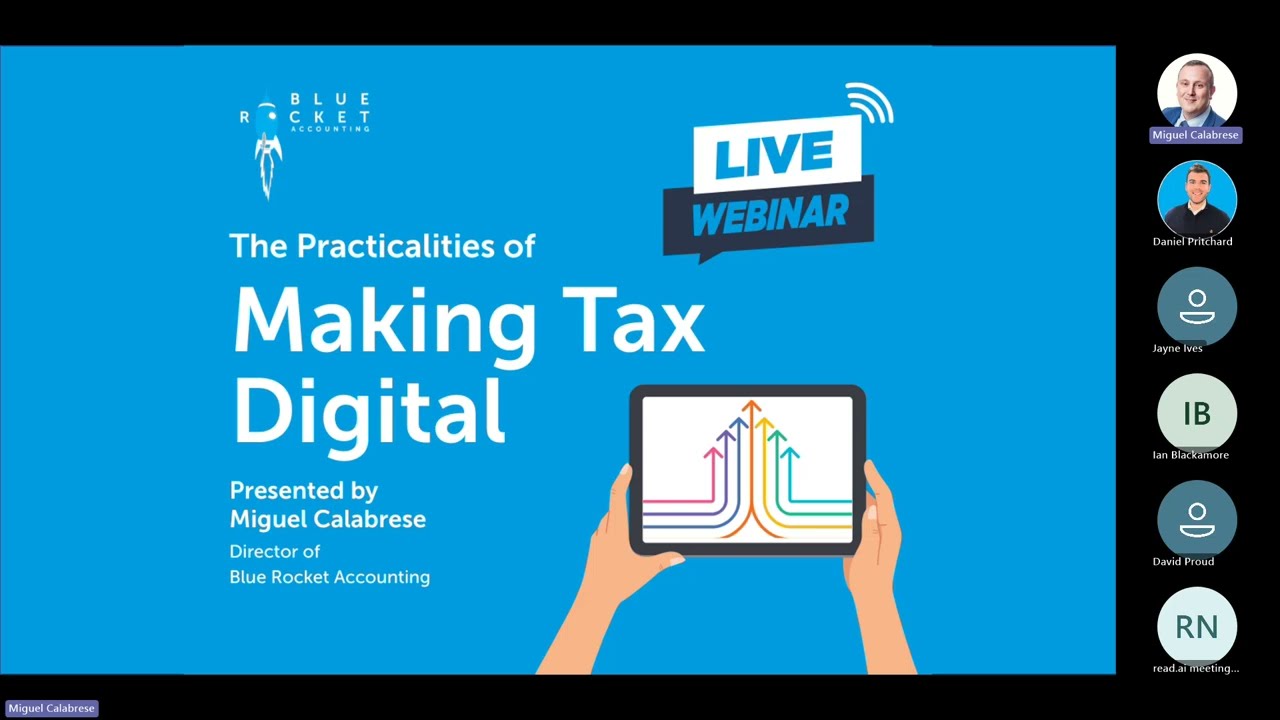The Practicalities of Making Tax Digital Webinar Recording
