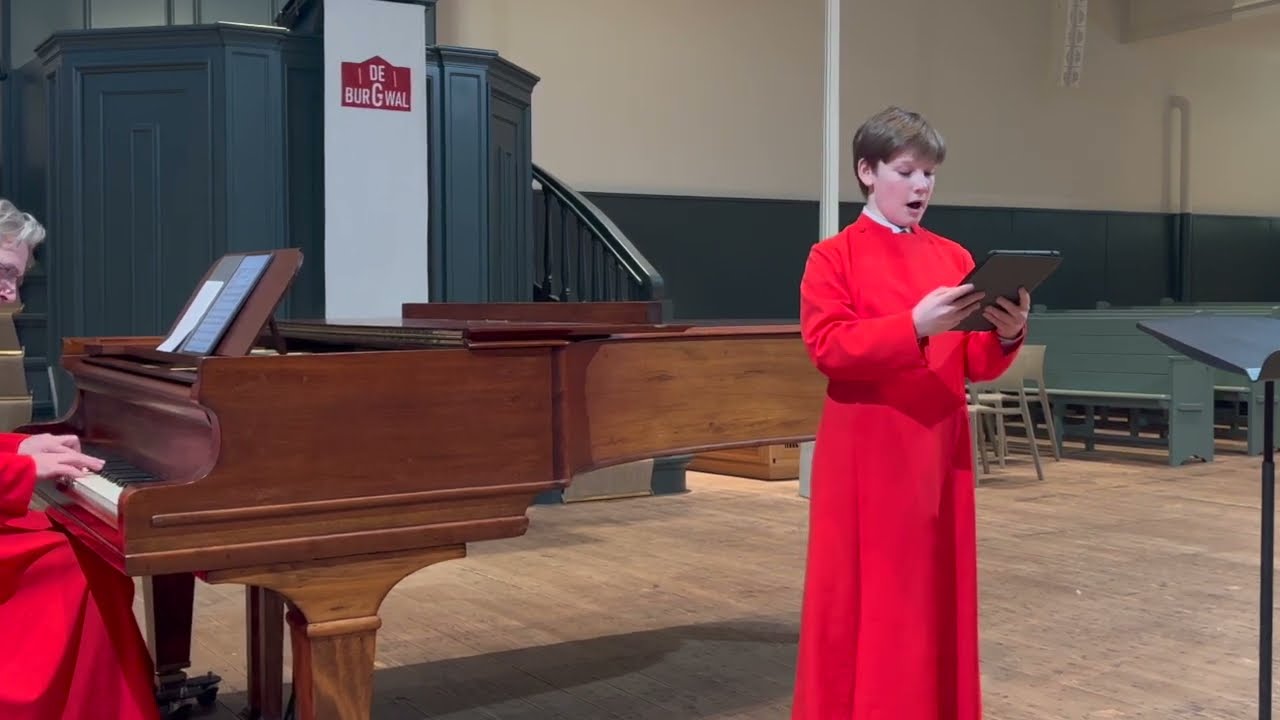 'Who can express' van Samuel S. Wesley - Tristan,  jongenssopraan Kampen Boys Choir (NL)