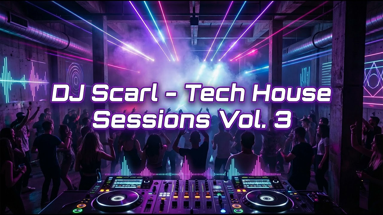 DJ Scarl – Tech House Sessions Vol. 3 | Vocal Warehouse Energy Mix