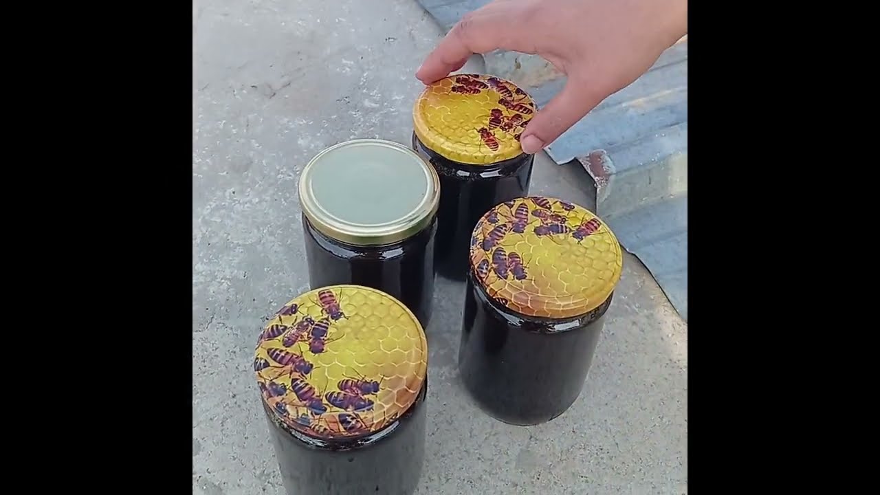 دبس الخرنوب التقليدي | العسل الأسود |Traditional Carob Molasses | Black Honey