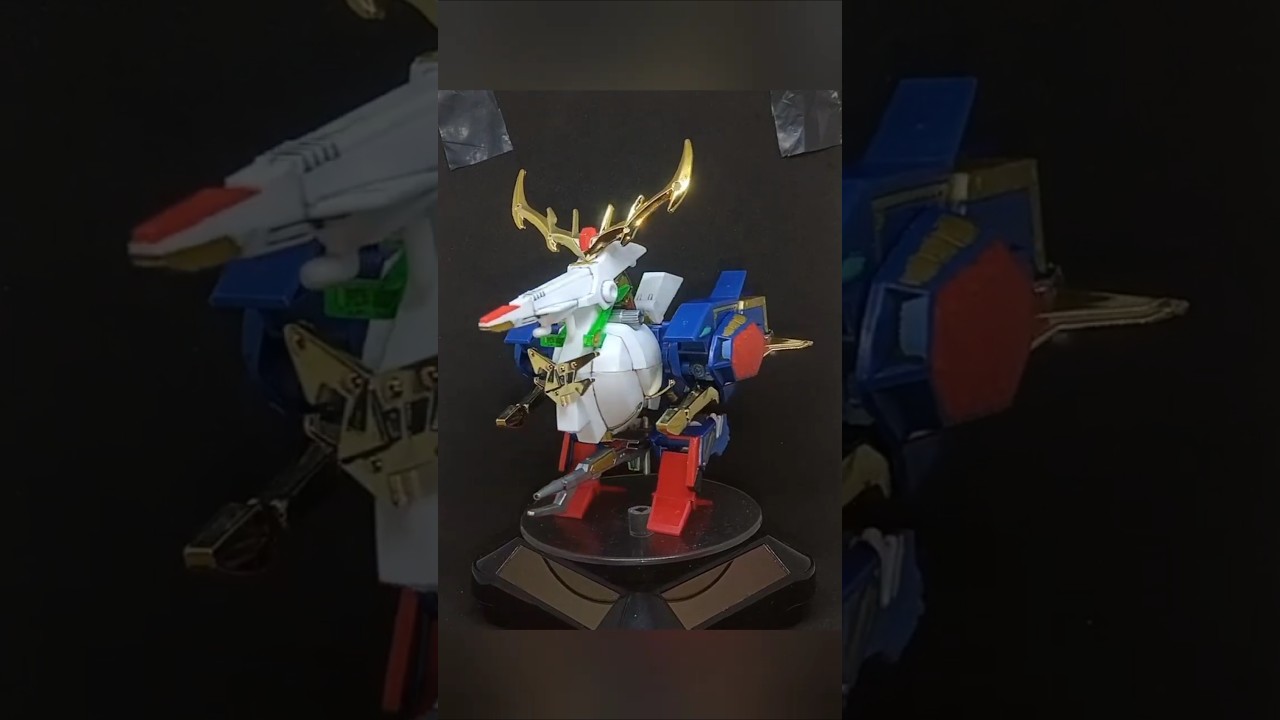 SD Gundam BB Senshi No.142 Tekki Musha Haganemaru (Booster Mode) #gunpla #gundam #funtobuildgunpla