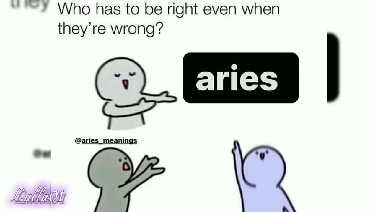 Funny Comics about being an ARIES ♈ | TRY NOT TO LAUGH | Aries Memes | Episode 1