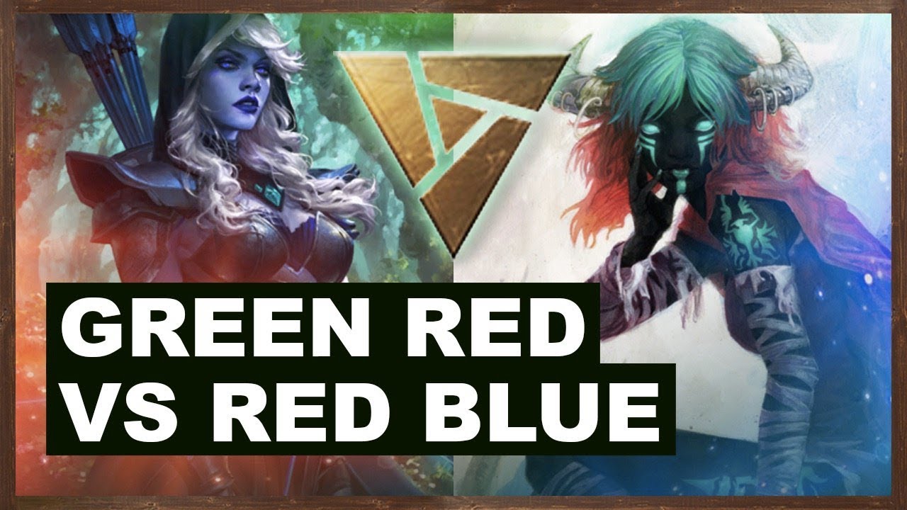 Green Red VS Red Blue Control - Epic Match | Artifact