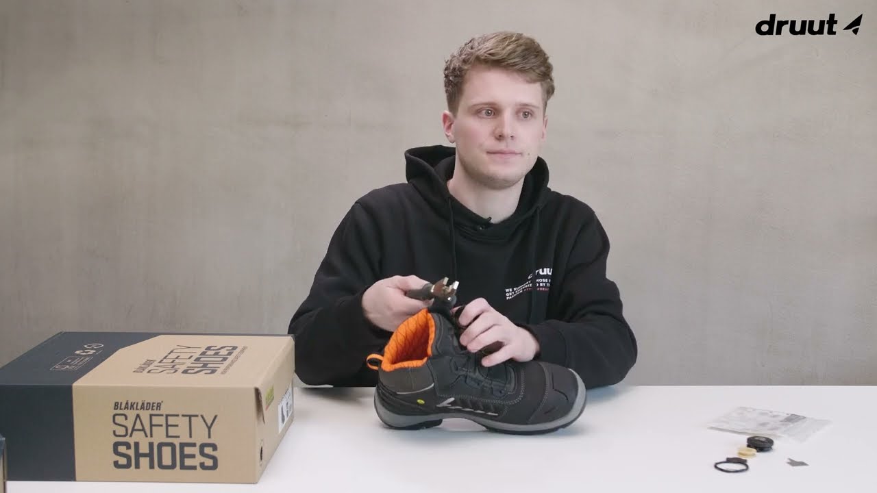 Blaklader (hoge schoen) Freelock draaisluiting reparatie tutorial - druut.com