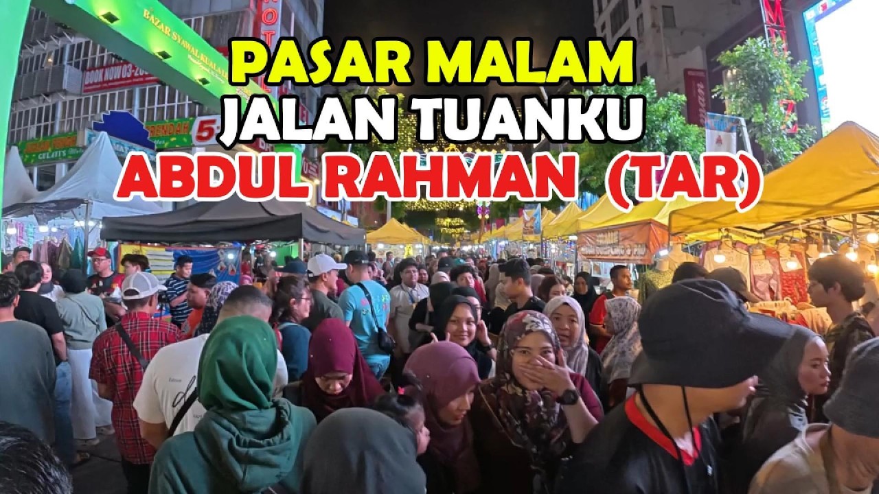 Jalan-Jalan di Pasar Malam Lorong TAR, Kuala Lumpur | Syurga Street Food! | Wander Trails Tours
