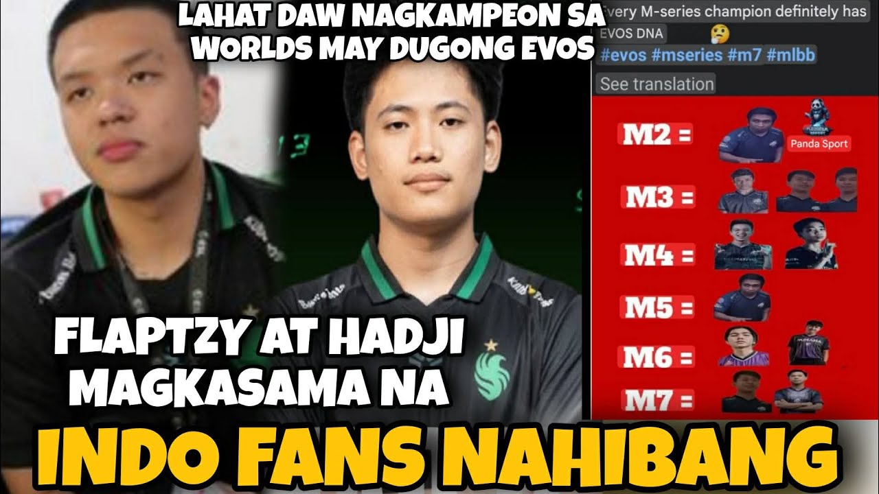 INDO FANS NAHIBANG NANAMAN! AURORA DAPAT DAW MAG PASALAMAT! FLAPTZY KASAMA NA SI HADJI! 