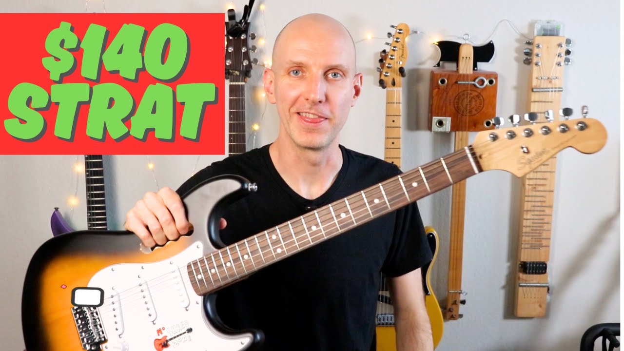 FINALLY! The Squier Debut Stratocaster review & demo