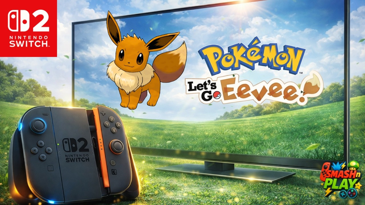 Pokémon Let's Go, Eevee! Nintendo Switch 2 Gameplay