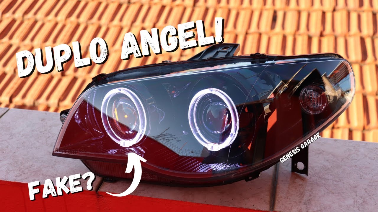 Duplo Angel no Palio G3 com projetor