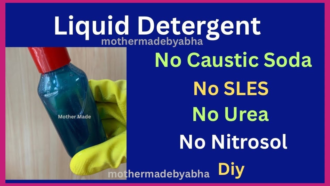 Liquid detergent making video Rs 12/L #kapdadhonekasabun#laundrysoap#mothermadebyabha#diy#detergent