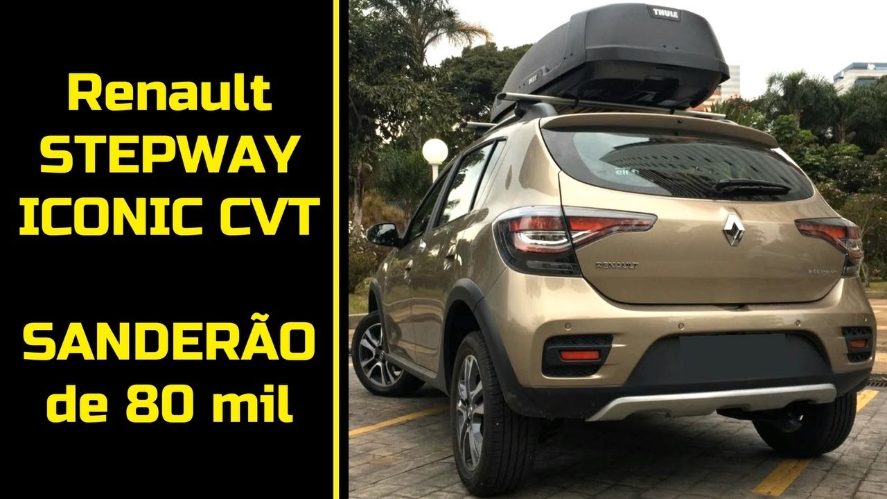 Renault STEPWAY ICONIC CVT, mais conforto, menos lama // Caçador de Carros