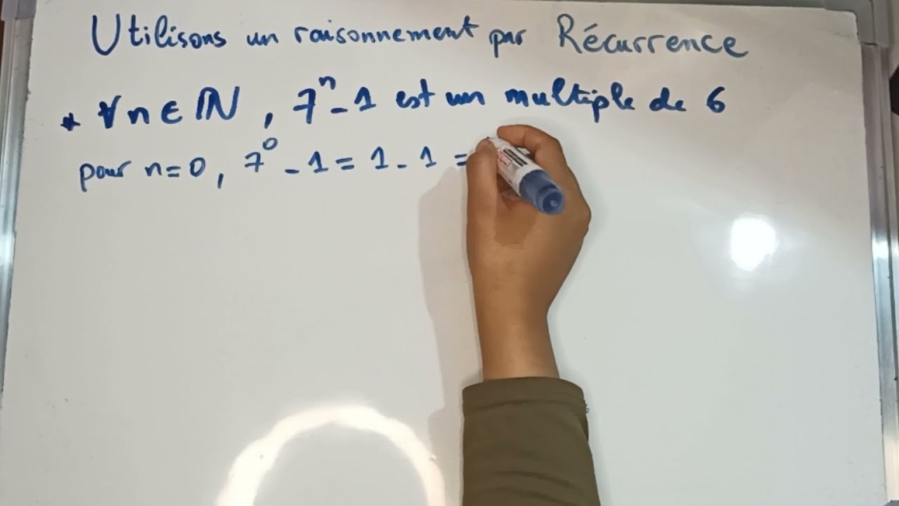 La logique : Raisonnement par récurrence exercice corrigé