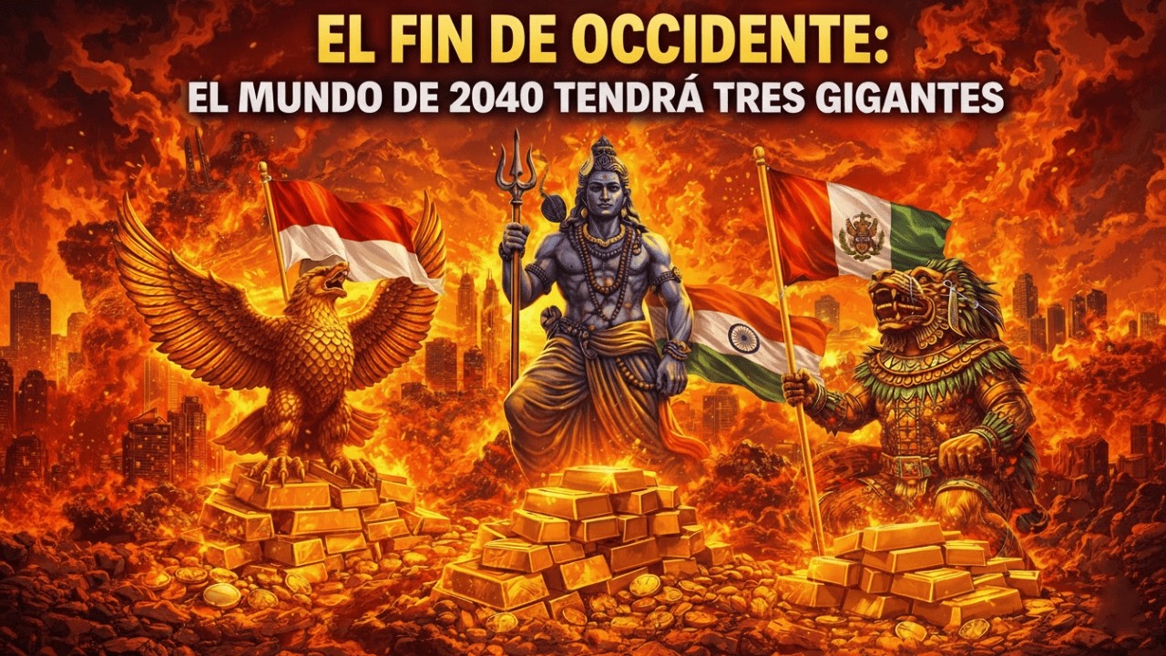 Las 3 Naciones que se Convertirán en Superpotencias Mundiales para 2040 Y por qué el Orden Occidenta