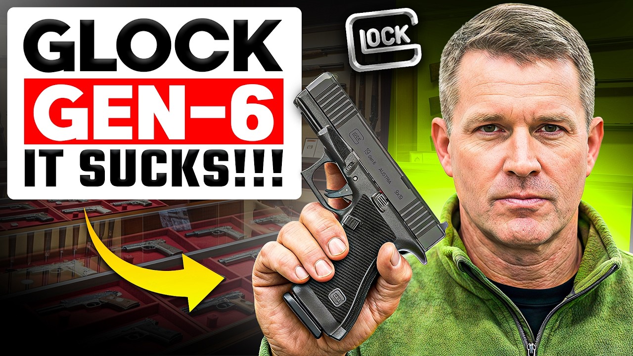 Представлен Glock Gen 6: Прекратите покупать Gen 5 прямо сейчас!