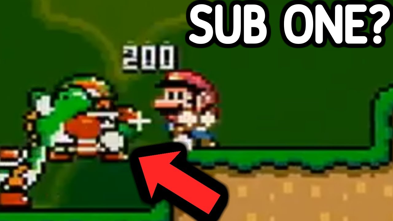 The Quest for Sub One Minute in Super Mario World