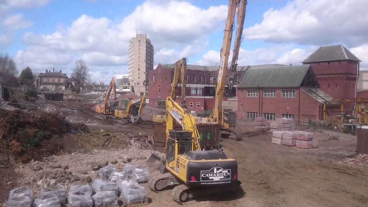 Cawarden demolition machines