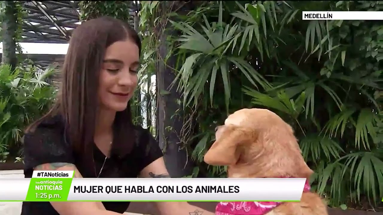 Mujer que habla con los animales - Teleantioquia Noticias