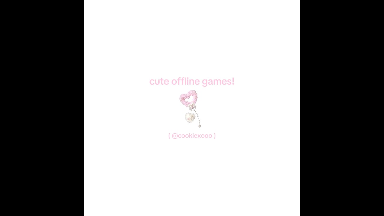 cute offline games !! 🎀 || #games #offline #ideas