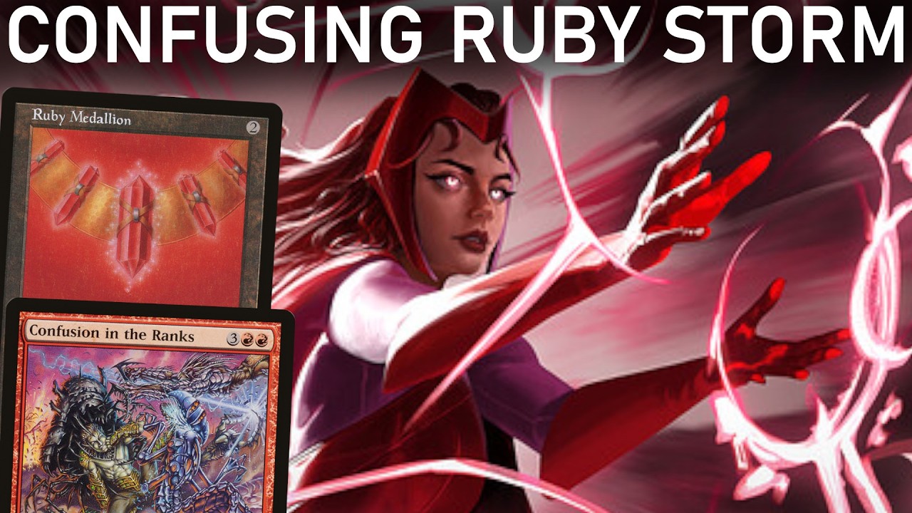 Запутанная магия! Современная магия Hex Magic: Ruby Storm... с неожиданным поворотом! MTG