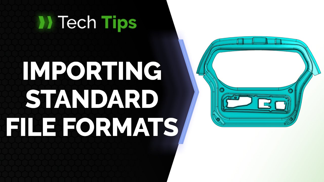 Importing Standard File Formats in Onshape - Tech Tip